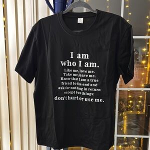 NEW Black Graphic T-Shirt